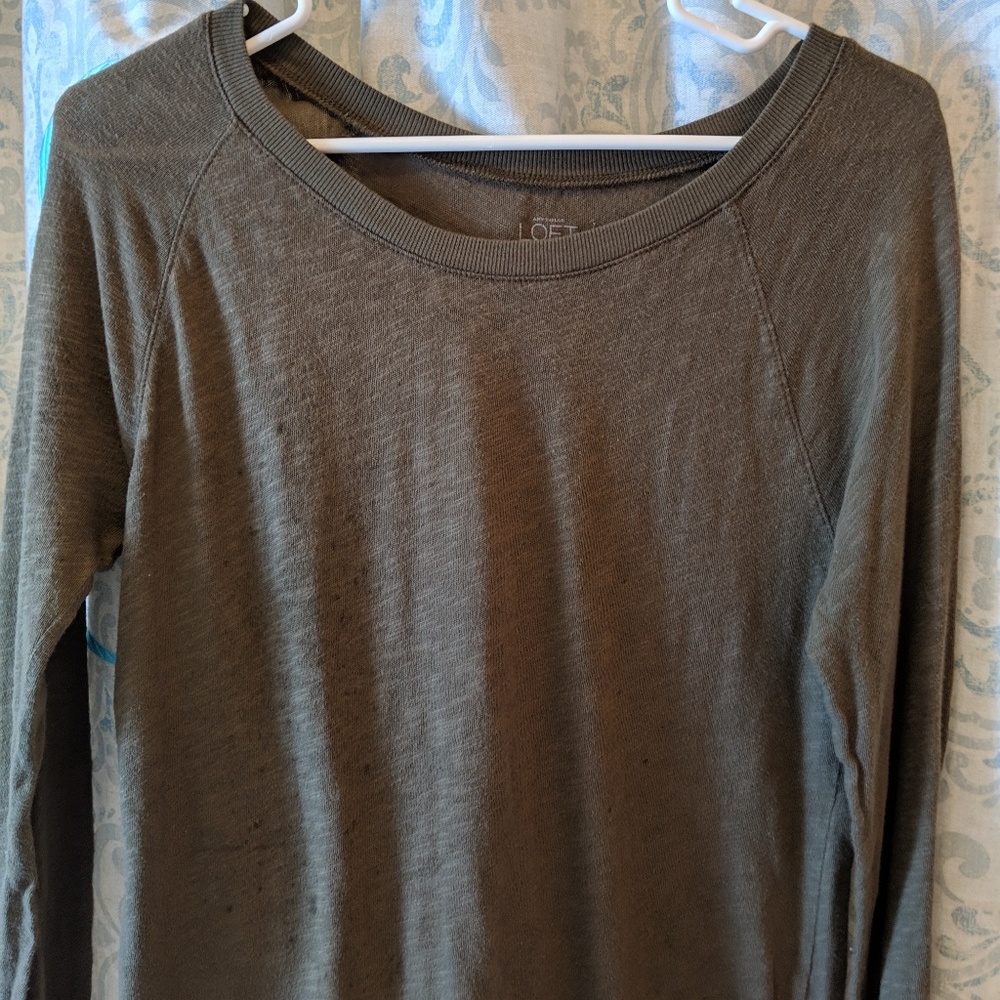 Olive Green Top